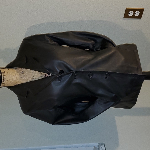 Leather Blazer - Picture 2 of 6